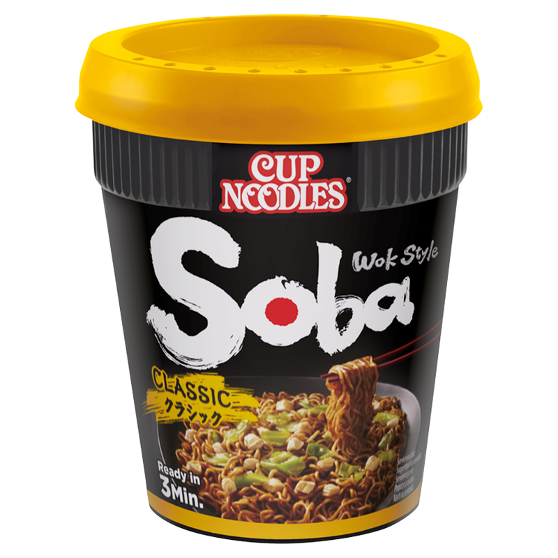 Nissin Soba Classic Noodles With Yakisoba Sauce, 90g