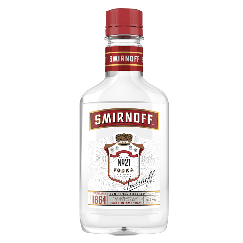 Smirnoff No. 21 80 Proof Vodka, 200 mL