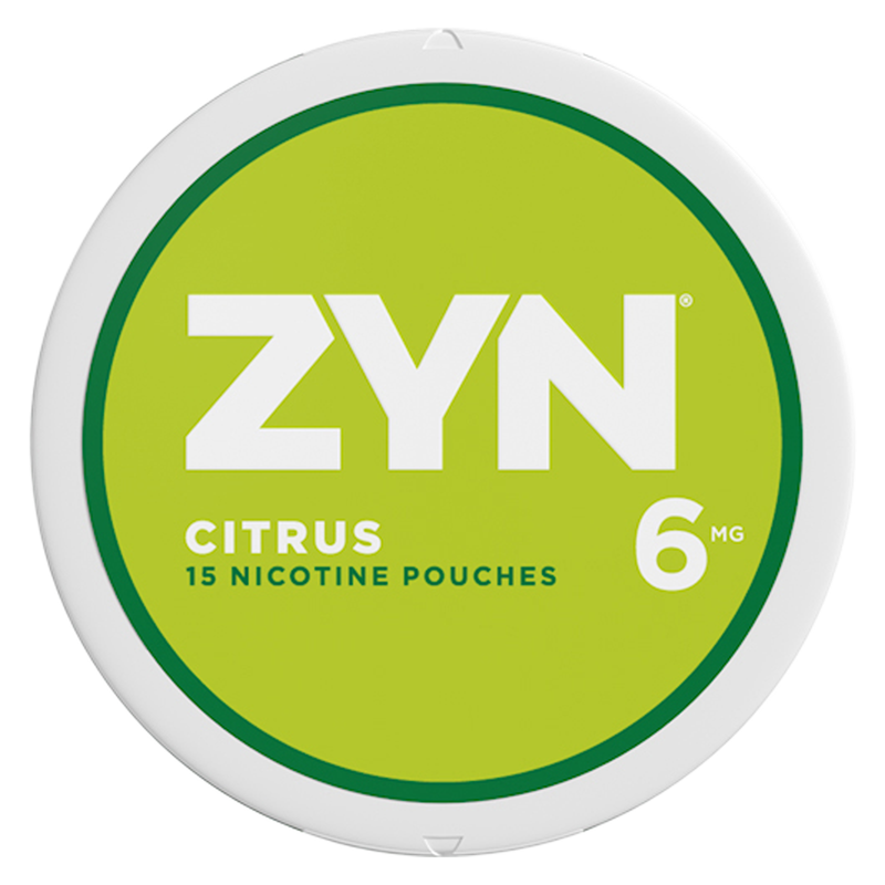 ZYN Nicotine Pouches Citrus 6mg 15ct