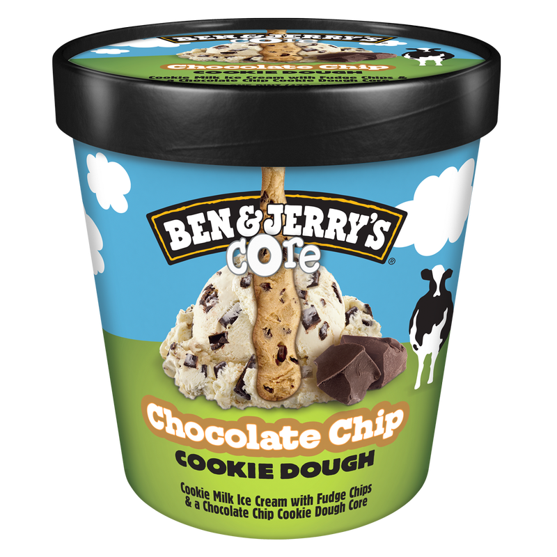 Ben & Jerry's Chocolate Chip Cookie Dough Core Ice Cream 16oz
