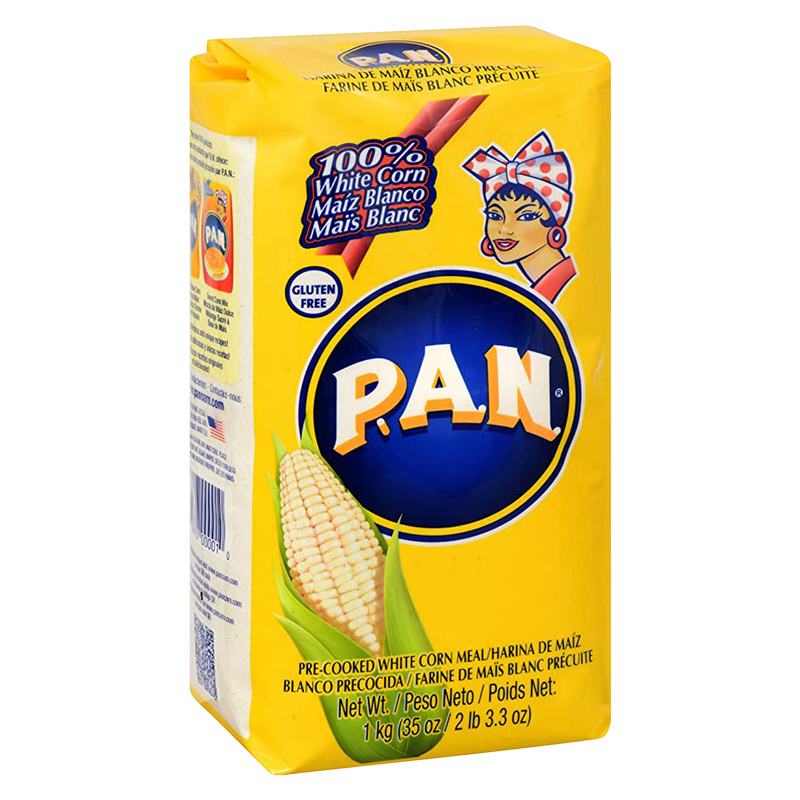 Harina P.A.N. Pre-cooked White Corn Meal 35oz