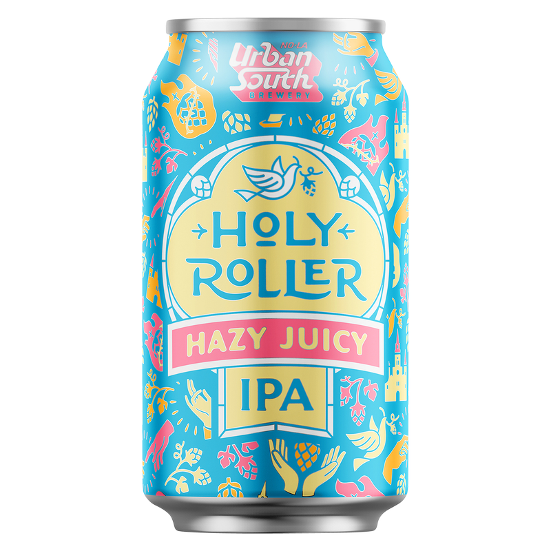 Urban South Holy Roller Hazy Juicy IPA 6pk 12oz Can 6.3 ABV Alcohol