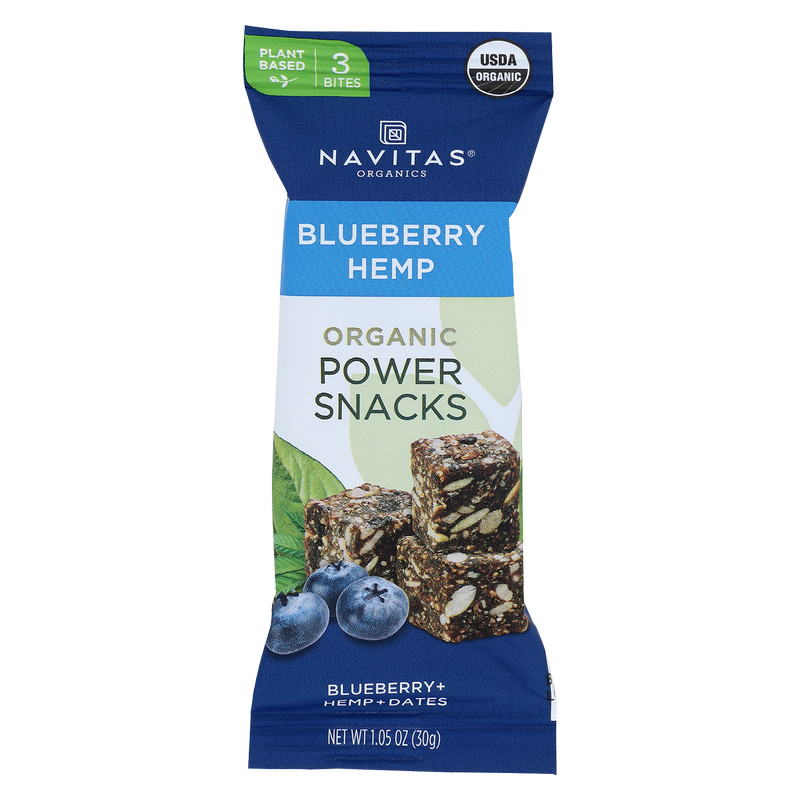 Navitas Organics Blueberry Hemp Power Snack 1.05oz