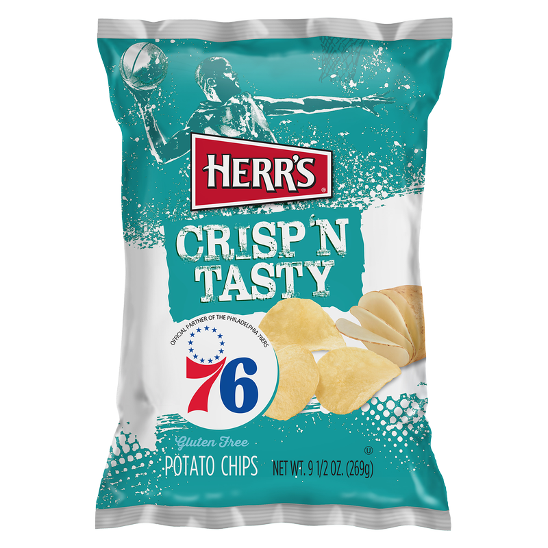 Herr's Limited Edition 76ers Crisp N' Tasty 9.5oz