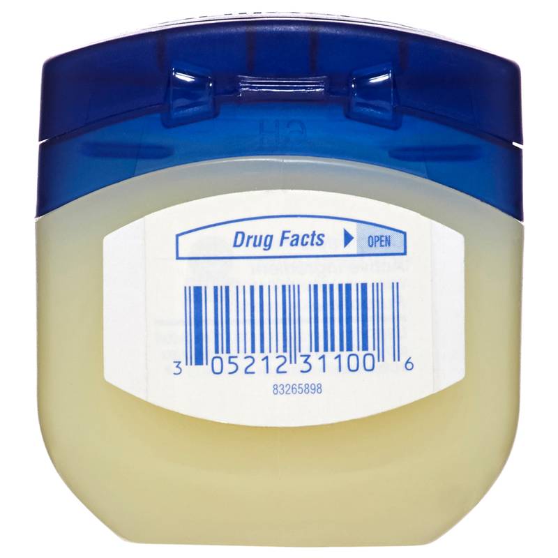 Vaseline Pure Petroleum Jelly Original, 1.75 oz, 6 Pack