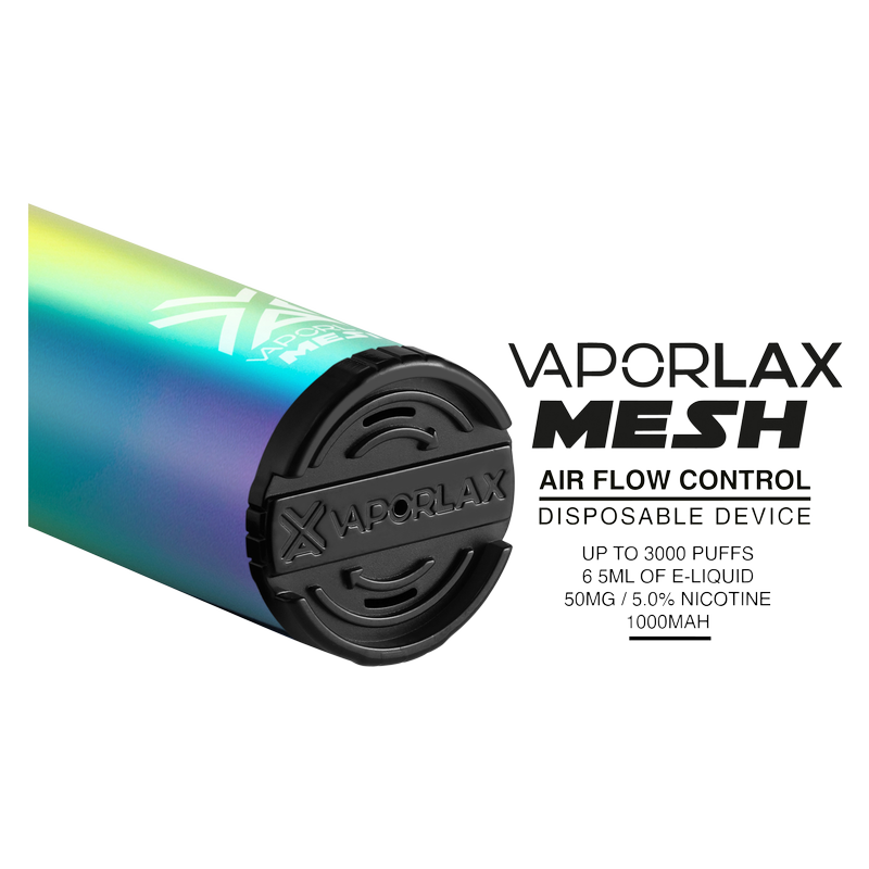 VaporLax Disposable Vape Rainbow Mix 50mg 6.5ml