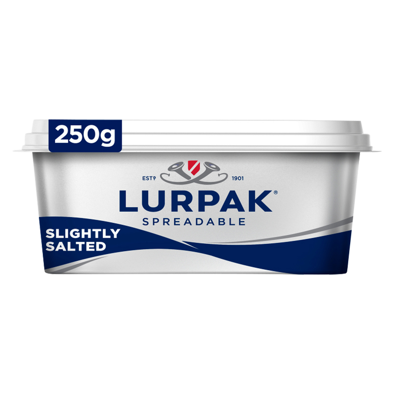 Lurpak Spreadable Slightly Salted, 250g