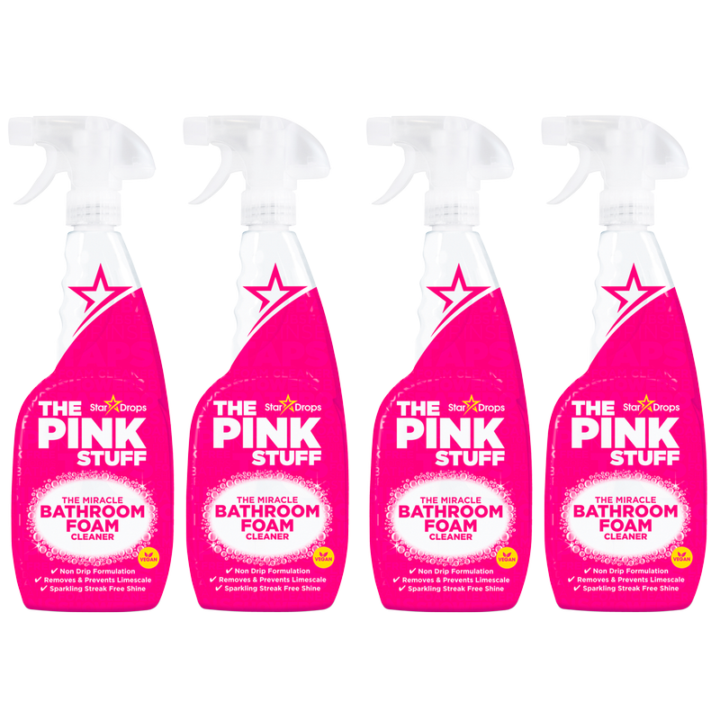 Pink Stuff Bathroom Cleaner 4 Ct