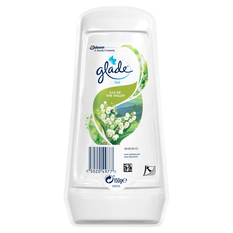 Glade Solid Gel Air Freshener Lily of the Valley, 150g