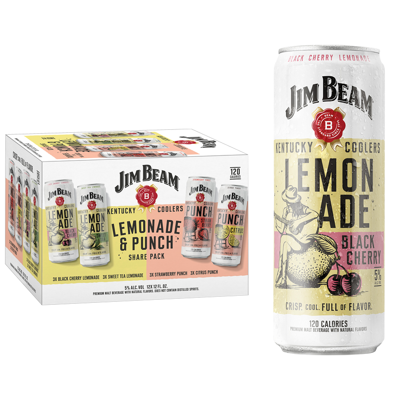 Jim Beam Kentucky Coolers Variety 12pk 12oz Can 5% ABV