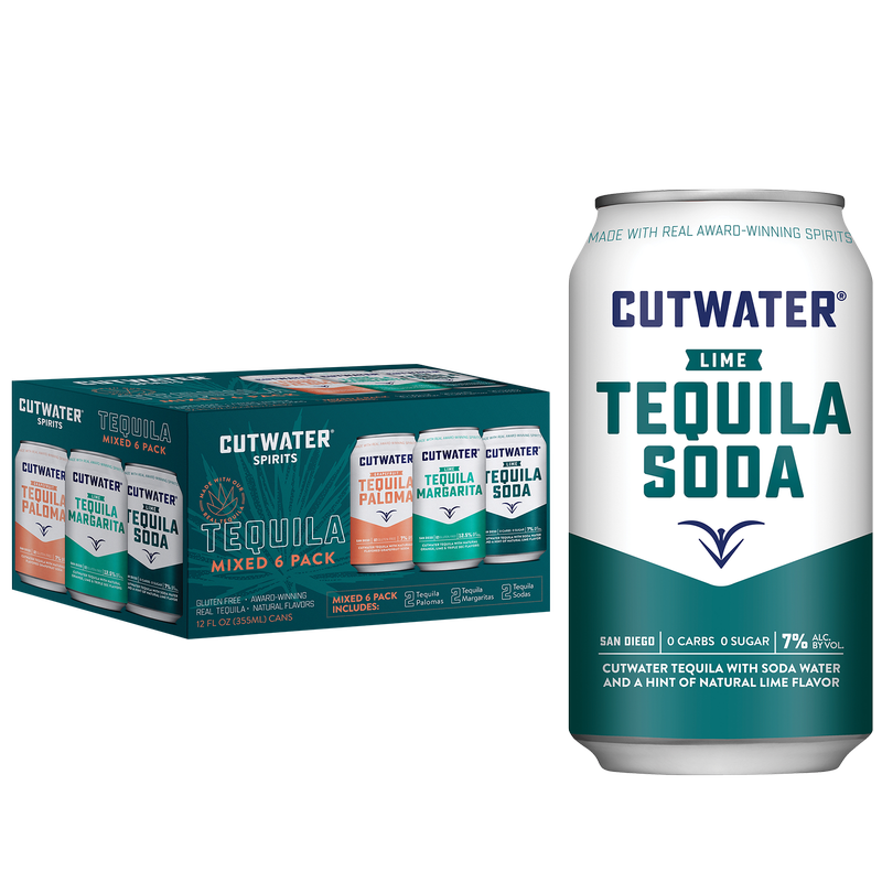 Cutwater Tequila Variety 6pk 12oz Can