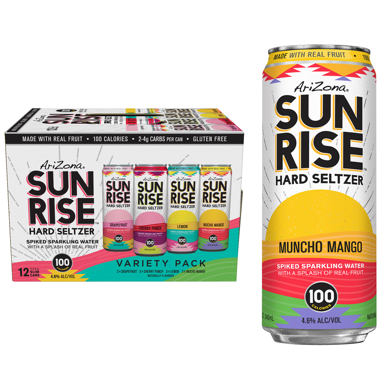 Arizona Sunrise Hard Seltzer Variety 12pk 11.5oz Can