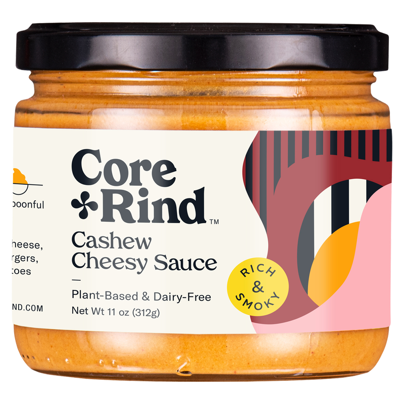 Core & Rind Rich & smokey cashew cheesy sauce 11oz