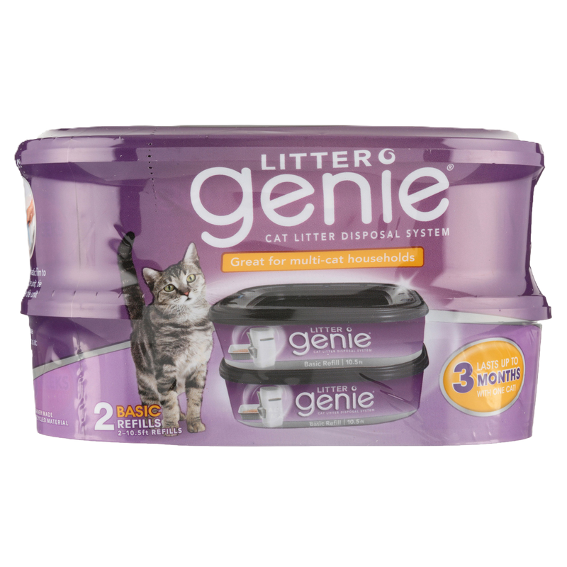 Litter Genie Ultimate Odor Control Refill Cat Litter 2ct