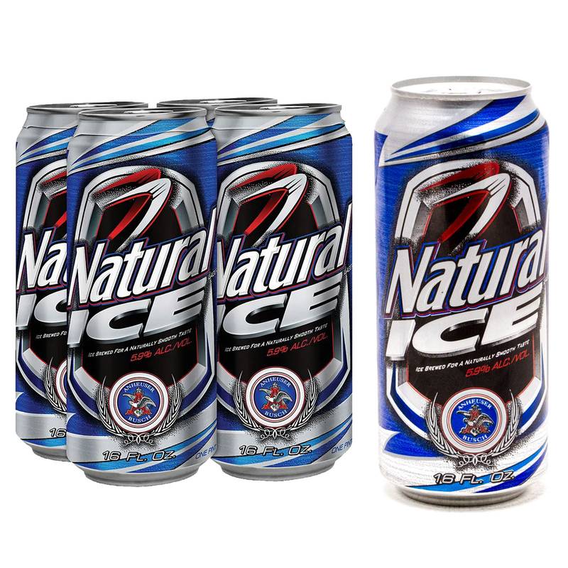 Natural Ice 4pk 16oz Can 5.9% ABV