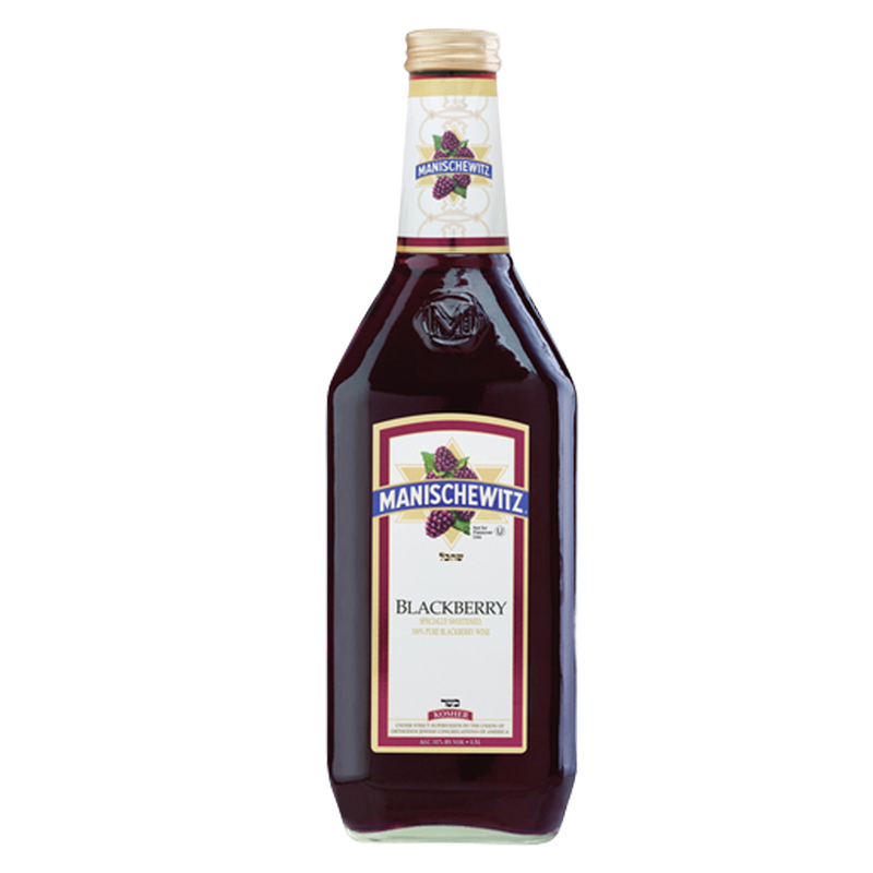 Manischewitz Blackberry Kosher Fruit Wine 750ml