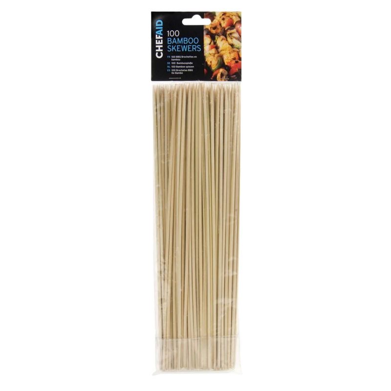Chef Aid Bamboo Skewers Pack 30.5cm, 100pcs