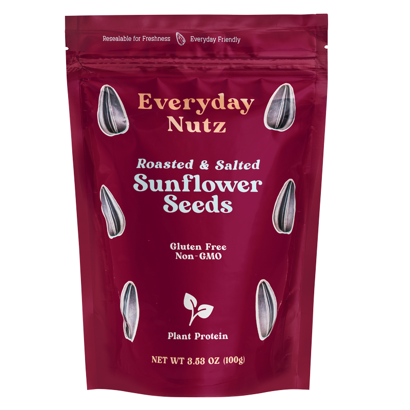 Everyday Nutz Black Sunflower Seeds 3.5oz