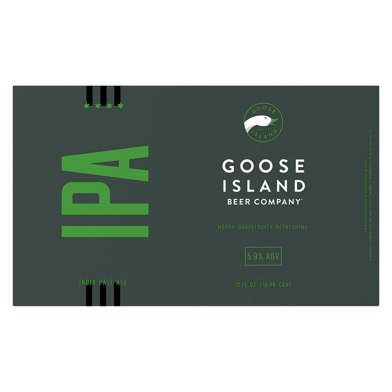 Goose Island IPA 15pk 12oz Can 5.9% ABV