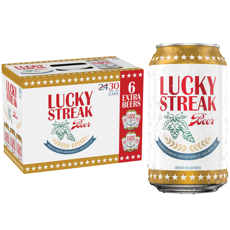 Lucky Streak Ale 30pk 12oz Can 4.2% ABV