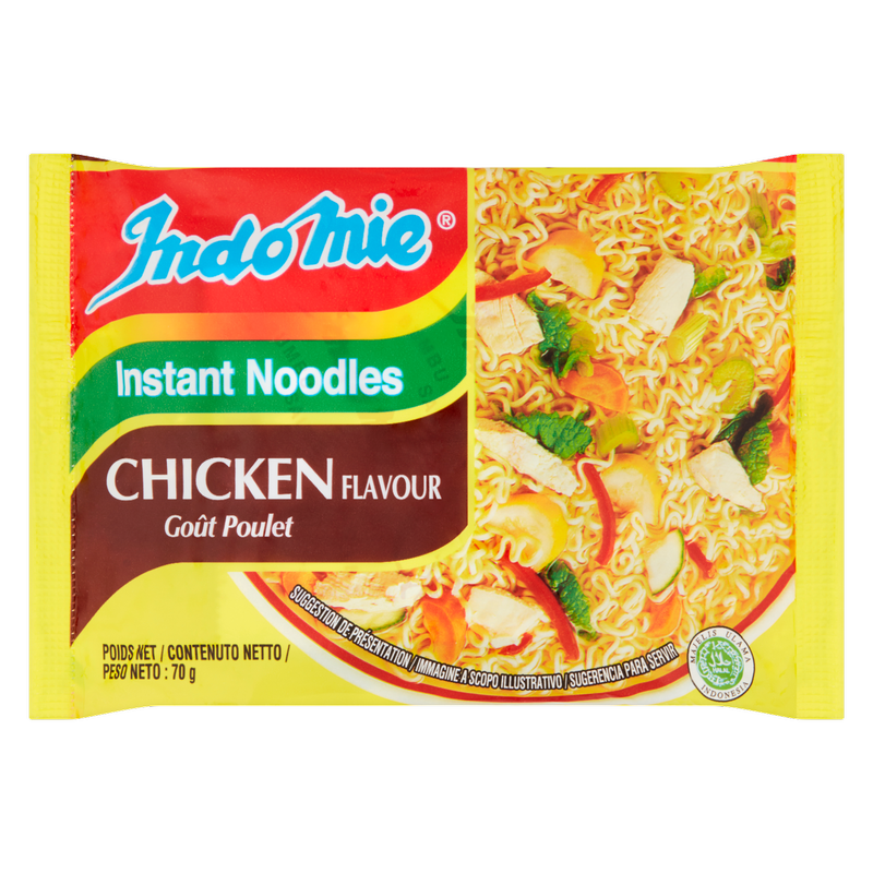 Indo Mie Chicken Instant Noodles, 70g