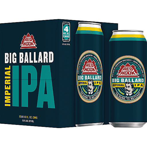 Redhook Brewery Big Ballard Imperial IPA 4pk 16oz Can