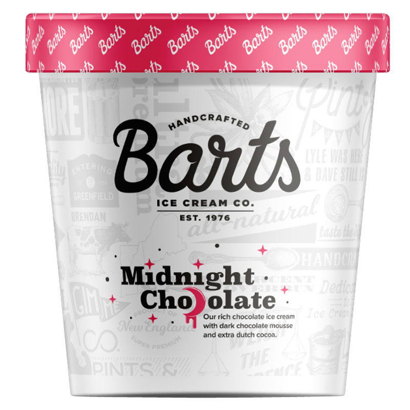 Bart's Ice Cream Midnight Chocolate 16oz