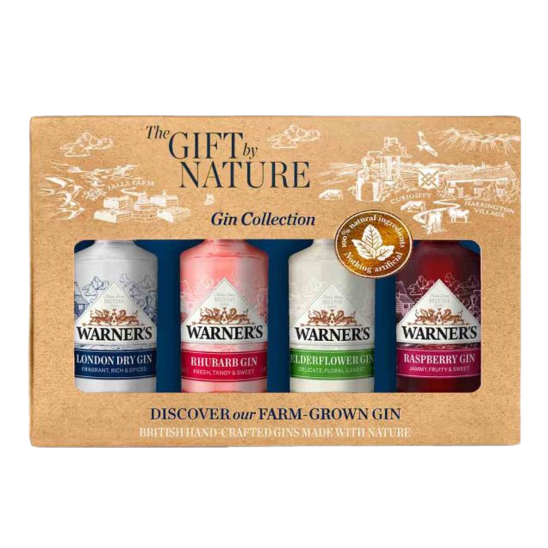 Warner's Gift Pack of Nature 40% Abv, 200ml