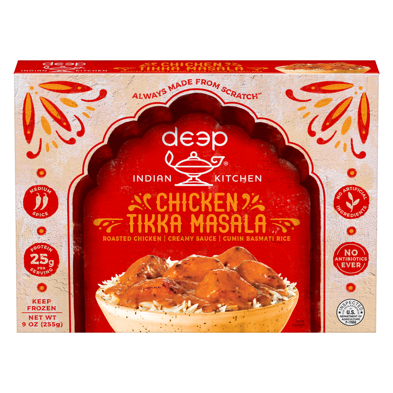 Deep Indian Kitchen Chicken Tikka Masala with Rice 9oz