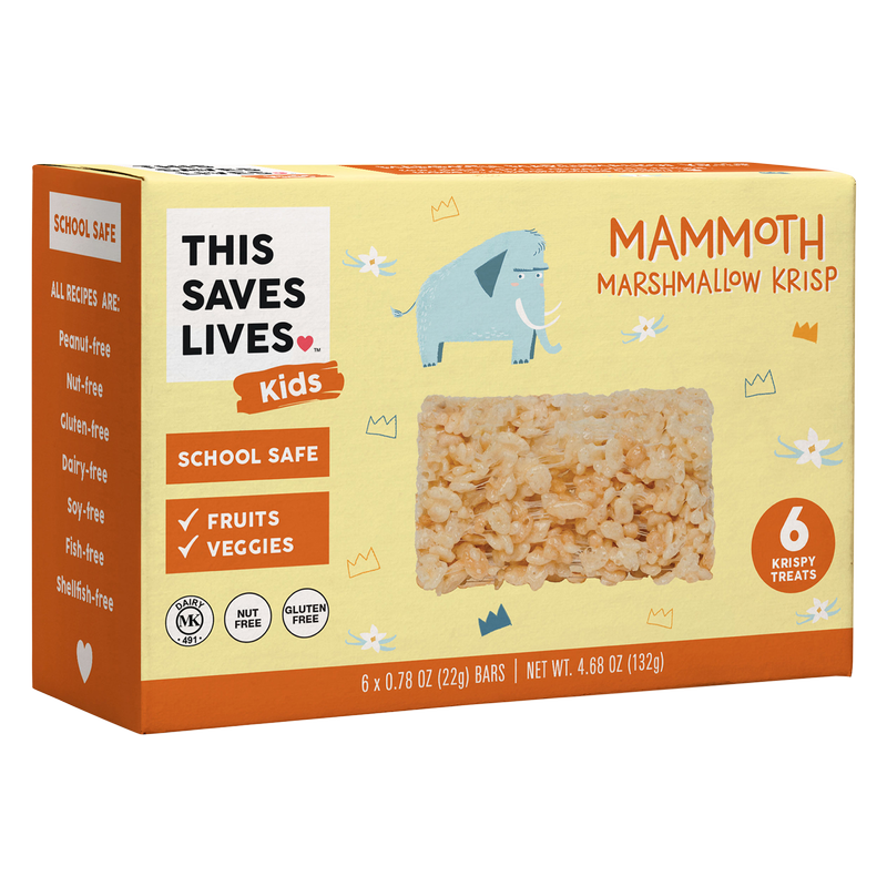 This Saves Lives Mammoth Marshmallow Krisp Rice Krispy Treat 4.68oz