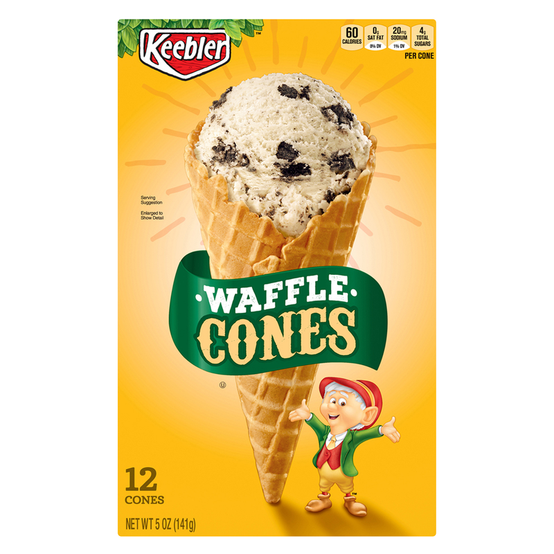 Keebler Waffle Cone 12ct 5oz