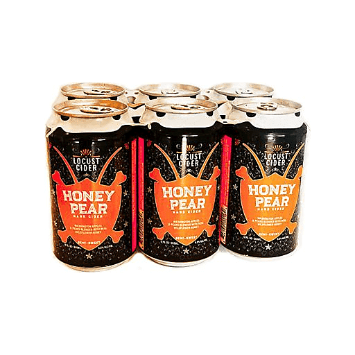 Locust Cider Honey Pear 6pk 12oz Can