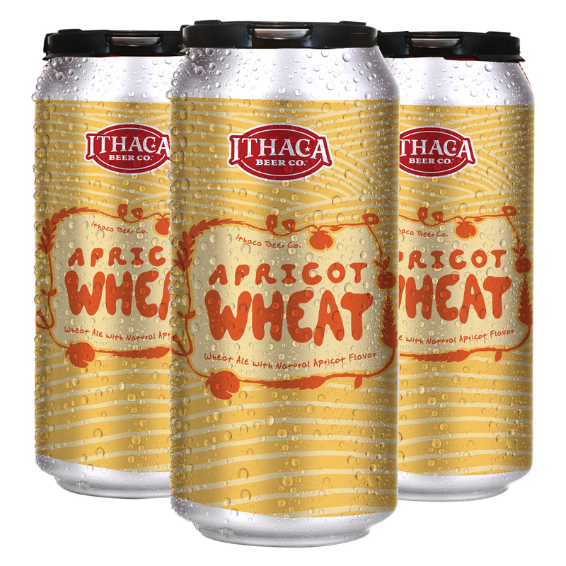 Ithaca Beer Company Apricot Wheat Ale 4pk 16oz Can 5.0% ABV