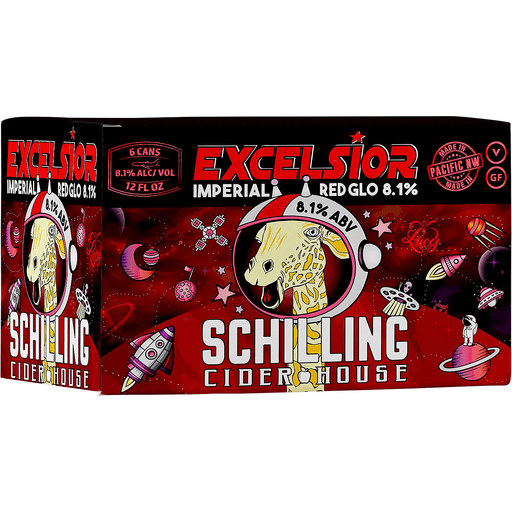 Schilling Hard Cider Excelsior Imperial Red Glo 6pk 12oz