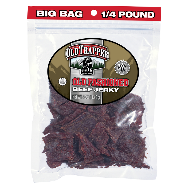 Old Trapper Old Fashioned Beef Jerky 4oz