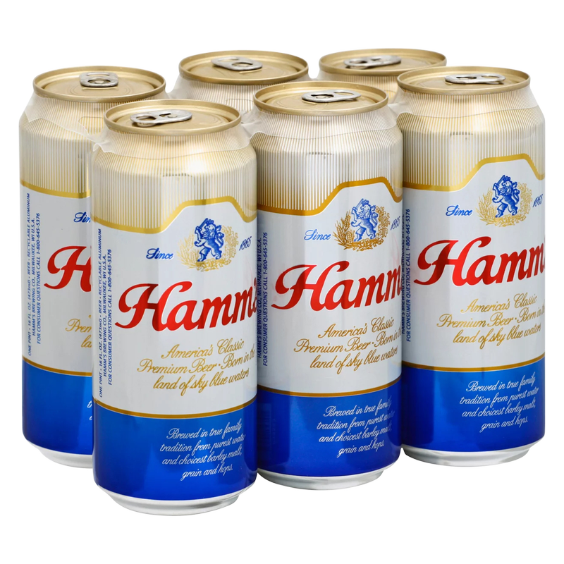 Hamm's Lager (6PKC 16 OZ)