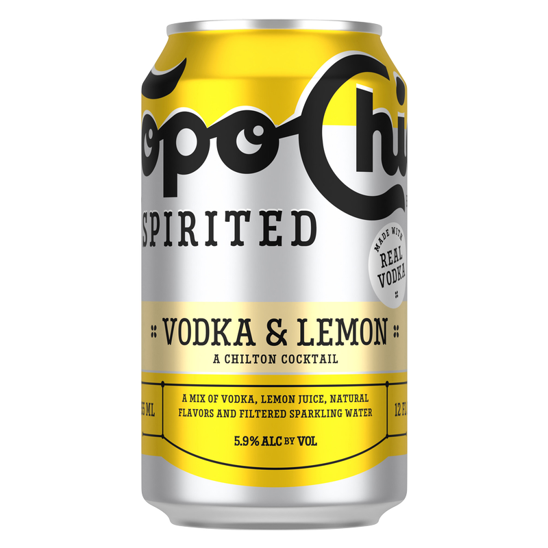 Topo Chico Spirited Vodka & Lemon 12oz can 5.9% ABV