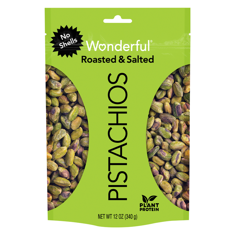 Wonderful Roasted and Salted Pistachios 12oz