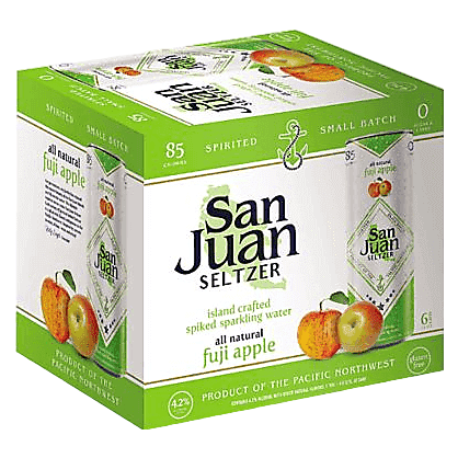 San Juan Hard Seltzer Fuji Apple 6pk 12oz Can