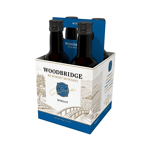 Woodbridge Merlot 4pk 187ml