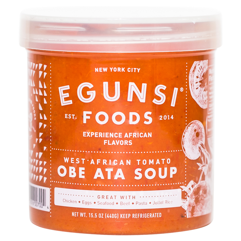 Egunsi Foods Soup West African Tomato, Obe Ata