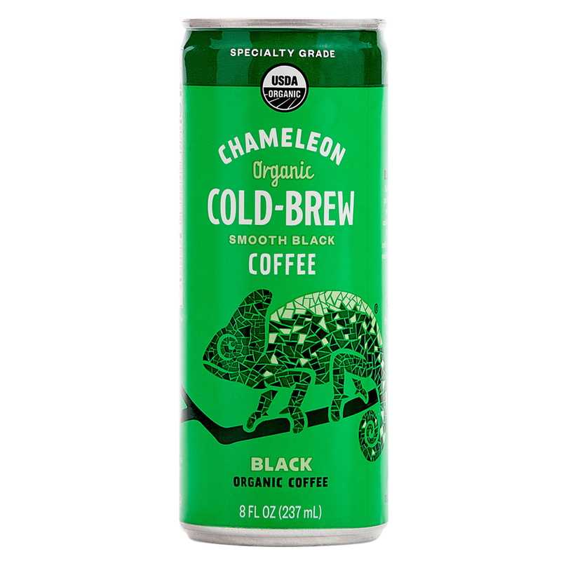 Chameleon Organic Unsweetened Black Cold Brew 8oz