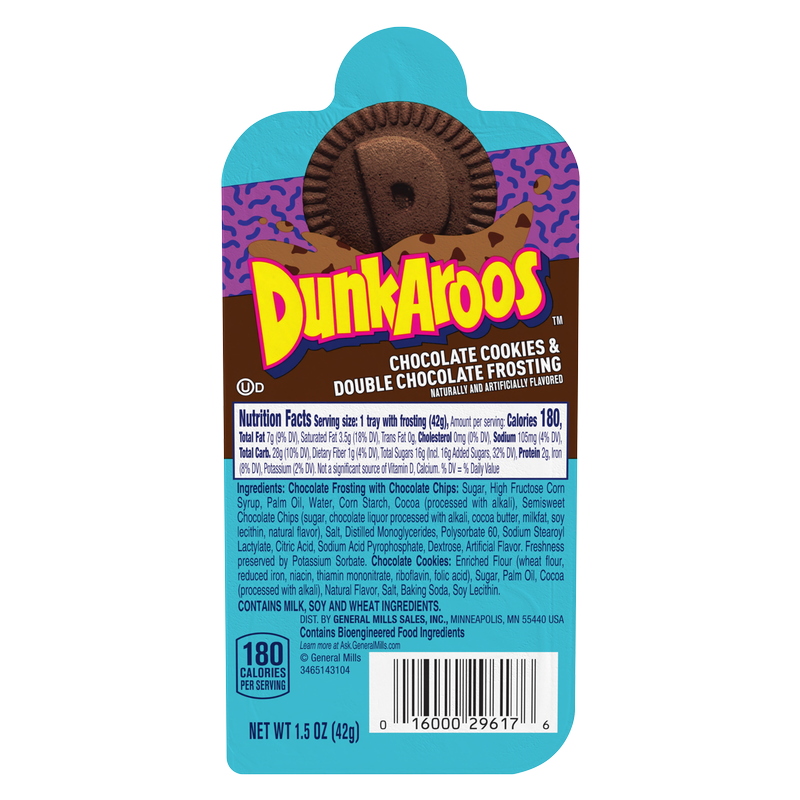 Dunkaroos Chocolate Cookies and Chocolate Frosting 1.5oz