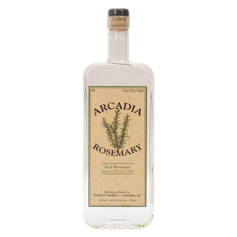 Arcadia Rosemary Vodka 750mL (80 proof)