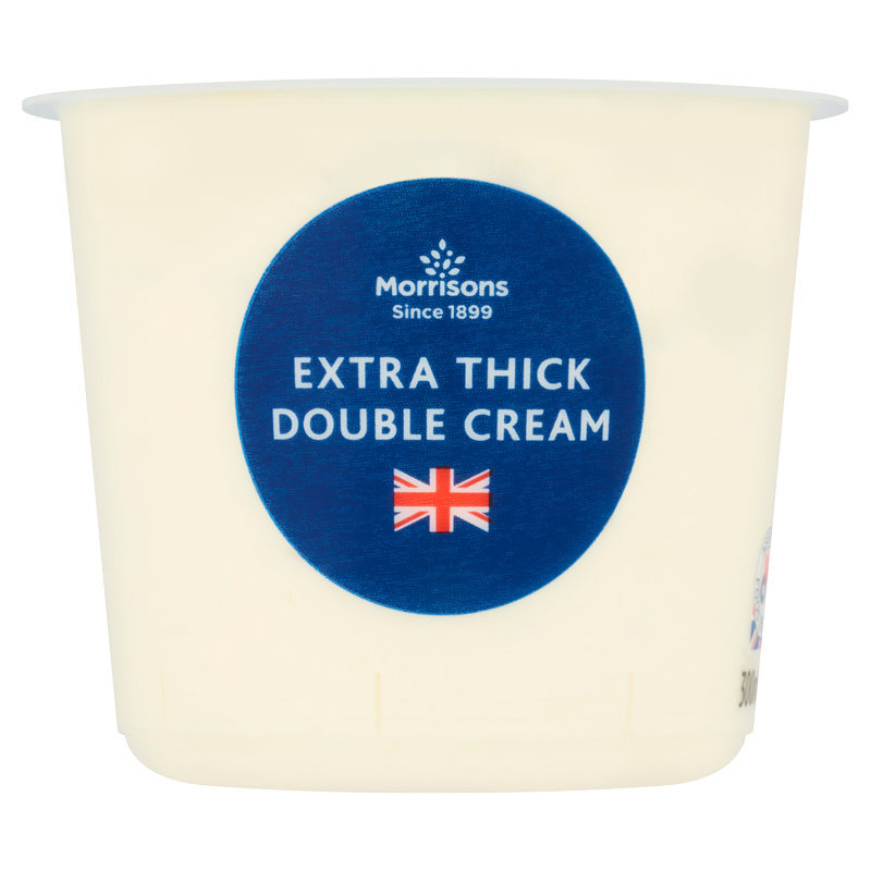 Morrisons Thick Double Cream, 300ml