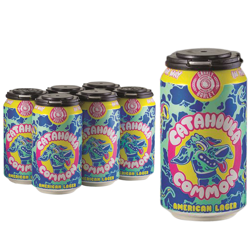 Gnarly Barley Catahoula Common Lager 6pk 12oz Can 5.0% ABV