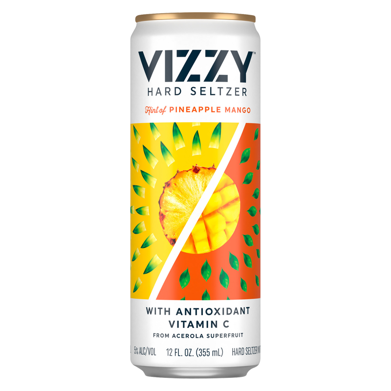 VIZZY Hard Seltzer Refreshingly Berry Variety Pack #2 - 12pk/12 fl oz Slim  Cans