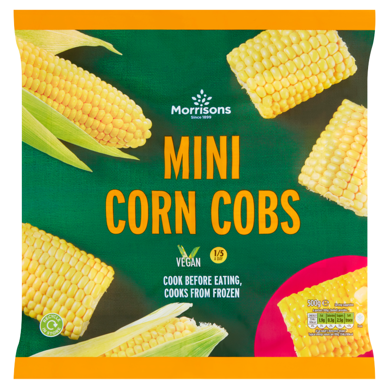 Morrisons Corn on the Cob, 500g