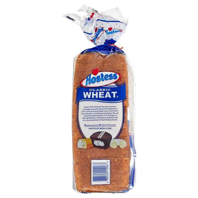 Hostess Classic Wheat Bread Sliced 18oz