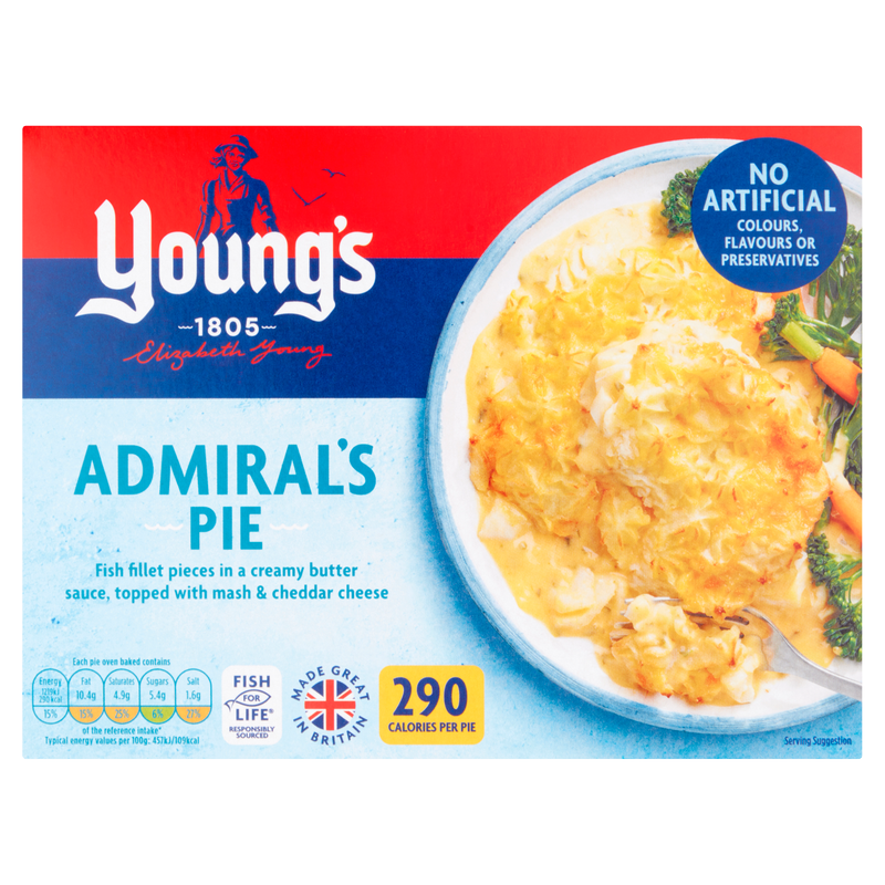 Young's Admirals Pie, 300g